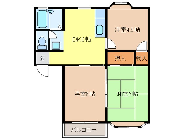 ASA･2の物件間取画像